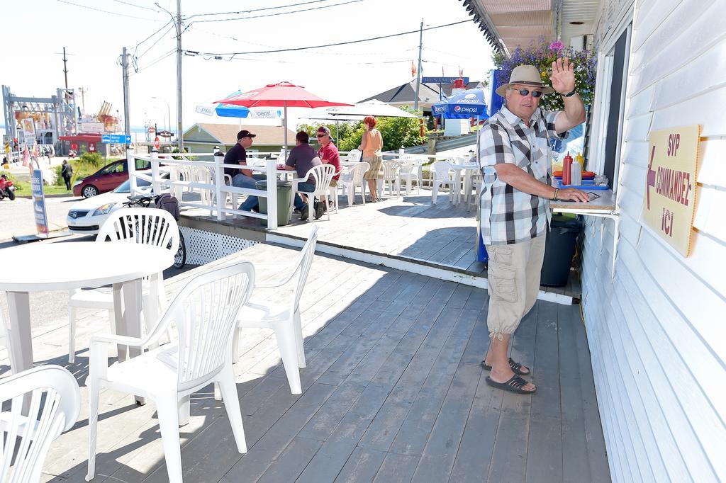 Auberge Sur Mer Charlevoix Saint-Siméon المظهر الخارجي الصورة